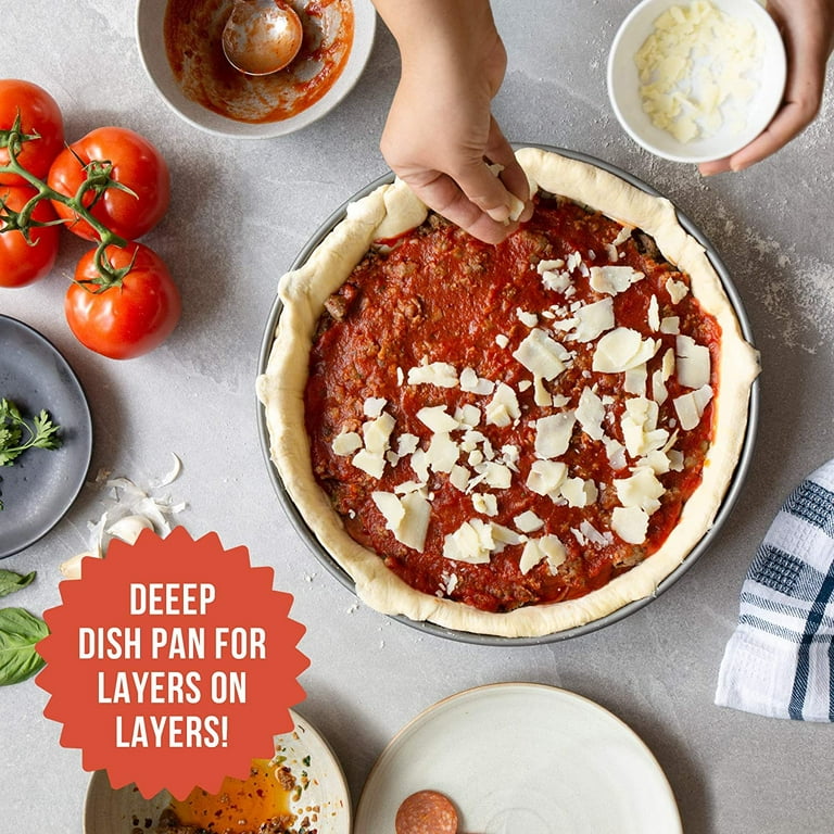 Chef Pomodoro Cast Iron Pizza Pan, 12 Inch Pre-Seasoned Skillet, with  Handles, Baking Pan, 1 - Fry's Food Stores