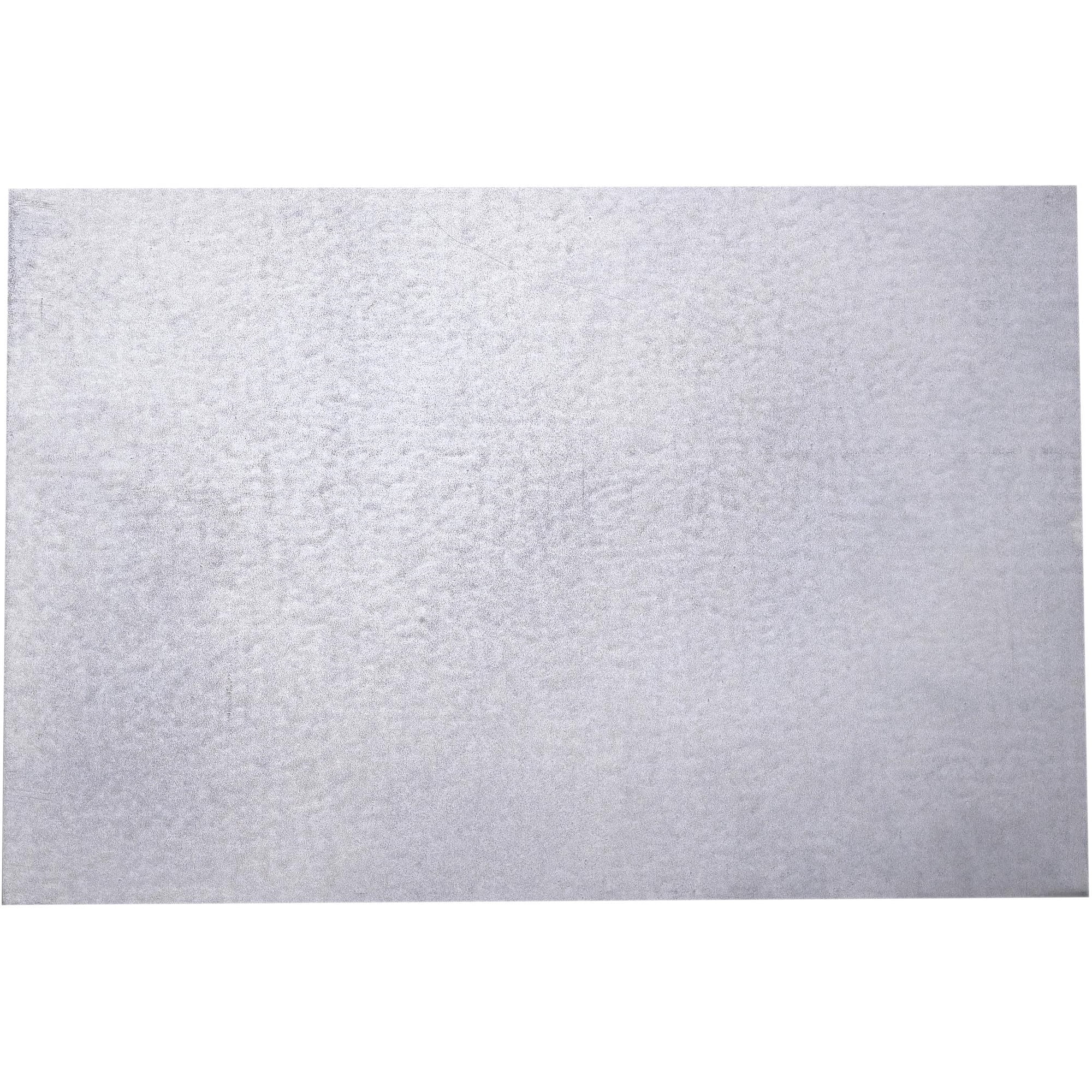 National Hardware 18" x 12" 4072BC Steel Sheet Metal, Galvanized, Blue, 26 Gauge
