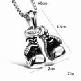 thumbnail image 3 of New retro fitness boxing gloves titanium steel necklace domineering fashion punk pendant, 3 of 5