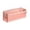 Pink, variant on Zipper Clear Mesh Pencil Cases Fashion Durable Pencil Bag Multipurpose Travel Carry Portable Bags for Office Beige One Size