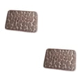 thumbnail image 4 of Alfombrilla de baño Naiovety absorbente de secado rápido antideslizante Café 40*60 2Conjunto, 4 of 6