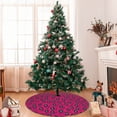 thumbnail image 7 of Sikiie Floral Colorful 30-48 inches {designName} Print Christmas Tree Skirt Snowman Xmas Tree Skirt with Edge Christmas Decorations for Holiday Party-30", 7 of 7