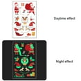 thumbnail image 3 of 1. Lindo regalo para niños: tatuajes temporales brillantes con temas navideños, 3 of 6