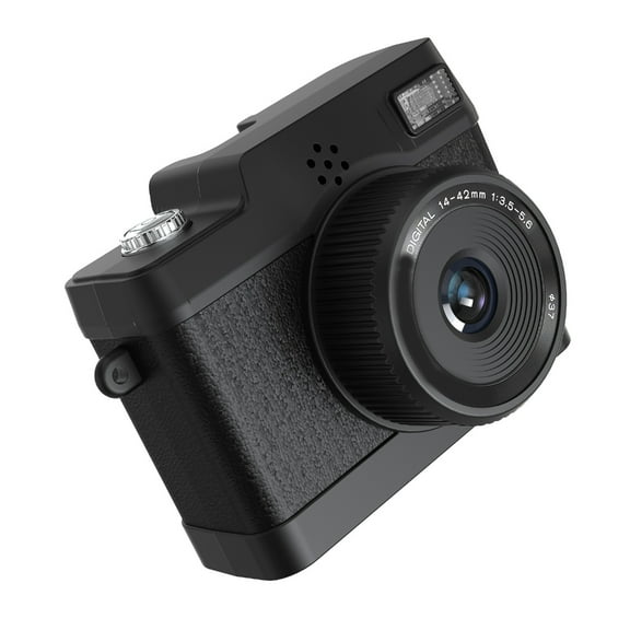 JZROCKER Compactly Vintage Styles Camera 1080P Video Recorder Pocket Size Builts In LED Light For Students Travelers