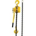 thumbnail image 6 of Lever Chain Hoist 3 Ton 6600LBS Capacity 20 FT Chain Come Along with Heavy Duty Hooks Ratchet Lever Chain Block Hoist Lift Puller for Warehouse Garages Construction Zones, Yellow, 6 of 9