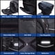 thumbnail image 3 of FVMOTO Bolsa trasera universal para equipaje de viaje para motocicleta, expandible, 40-60 L (10-15 galones), bolsa para todo tipo de clima, bolsas para barra Sissy, bolsa para casco, mochila de almace, 3 of 5