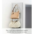 thumbnail image 6 of Yamazaki USA Inc. Yamazaki Home Smart Over-The-Door Rack White, 6 of 7