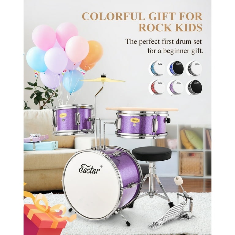 Eastar 3 sale piece drum set