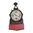 thumbnail image 1 of Brown Steam Locomotive Metal Wall Clock, 1 of 1