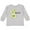 AC-Heather Grey, variant on Arizona Saguaro Cactus Flowers Boys or Girls Long Sleeve Toddler T-Shirt