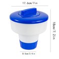 thumbnail image 3 of Pool Tablet Dispenser For Tablets, Floating Tablet Holder With Reminder And 3 Ajustable Release, Durable Floater For Swimming Pools 8-Inch, 3 of 5