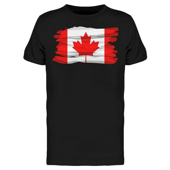 Canada Brush Style T-Shirt Men -Image by Shutterstock, Male XX-Large