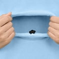 thumbnail image 5 of TZZQ Pet Pouch Hoodie Sweatshirt for Women Long Sleeve Cat Pullover Sweatshirt with Pull Pocket Soft Comfy Drop Shoulder Puppy Sherpa Cat Carrier Tunic Hoodie Shirt with Zip Pocket Sky Blue L, 5 of 5