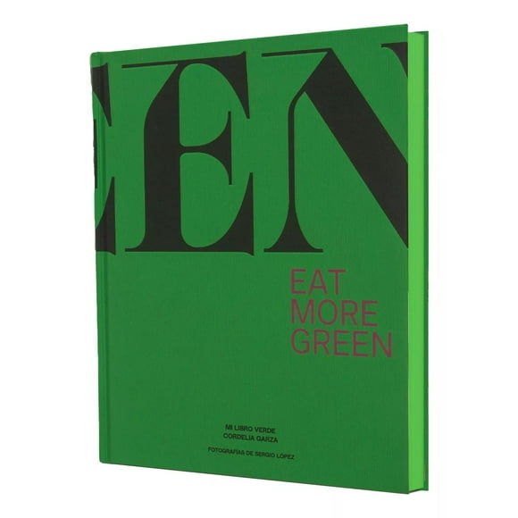 Libro Verde Editorial HealthyCorde Con más de 75 recetas de verduras verdes