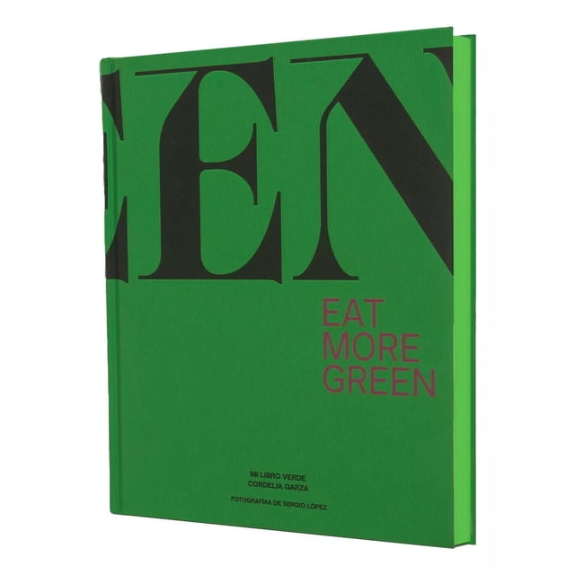 Libro Verde Editorial HealthyCorde Con más de 75 recetas de verduras verdes