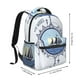 thumbnail image 2 of Disketp Not All Who Wander Are Lost2 Mochila Estampada para Hombre y Mujer – Mochila Ligera Clásica con Múltiples Bolsillos para Universidad, Trabajo y Viajes-One Size, 2 of 5
