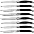 thumbnail image 1 of Utensilio de Uso Domestico Laguiole LaguioleBlack 8 pzas 23 cm Negro Acero Inoxidable, 1 of 3