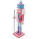 thumbnail image 2 of Figura tradicional navideña de cascanueces, soldado de cascanueces de madera para vacaciones festivas, 2 of 7