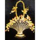 thumbnail image 1 of Diamond Painting (DB6501) Golden Flower Basket Square 5D DIY Kit (WT362) 50x70cm FLhrweasw Nuevo, 1 of 1