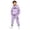 Purple*, variant on RUTAYY Boys 2 Piece Clothing Set Letter Graphic Long Sleeve Pullover Hoodie Elastic Waist Sweatpants Street Wear, Hot Pink
