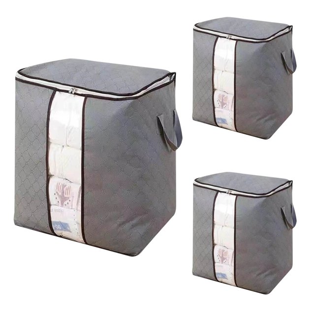 Storage Bag Clearance 3 Pack Clothing Bags Storage Sale Clearance, Clothes Container Compact Storage, Foldable Storage Bag, Storage Bag for Toys C