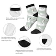 thumbnail image 5 of Pofeuu White Birds Print 30cm Socks, Adult Running Hiking Socks for Youth and Adult, 5 of 7
