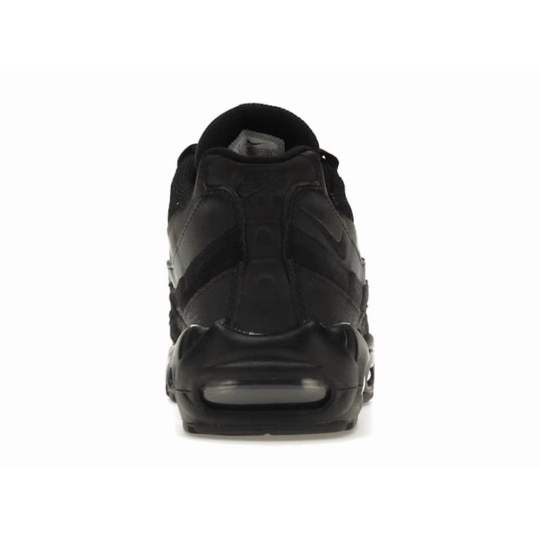 Nike Men's Air Max 95 Essential Triple Black Running Shoes, from