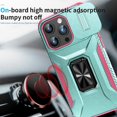 thumbnail image 3 of Funda para GANGXUN iPhone 15 Pro - Soporte metálico, Función magnética, Verde, 3 of 6