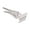 90 degree folded edg, variant on MultiPurpose Flat Nose Plier Adjustable Clamps Featurings Treated Steel Construction And Parallel Jaw Grip Tool