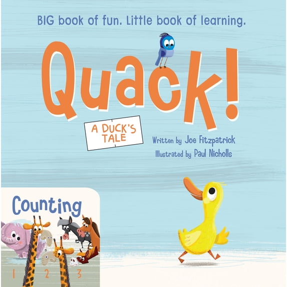 Pre-Owned Quack! / Counting: Big Book of Fun, Little Book of Learning (Board book) 1486729207 9781486729203