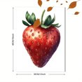 thumbnail image 3 of Qisvanset 12x16 Inch Strawberry Fruit Bible Canvas Wall Art, Modern Verse Art Kitchen Apartment Home Decor, 3 of 8