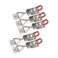 thumbnail image 4 of 5 Pieces Push Pull Type Toggle Latch Clamp Steel Lightweight Portable Adjustable with keyhole, 4 of 8