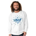 thumbnail image 5 of US Air Force Fly Fight Win Logo Sweatshirt for Men or Women Brisco Brands X, 5 of 6