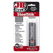J-B Weld 8267-S Steel Stik Steel Reinforced Epoxy Putty Stick - 2 oz Dark Gray