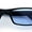 Blue, variant on SA106 Mens Hippie Pimp Color Lens Narrow Rectangular Black Frame Sunglasses Pink