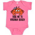 thumbnail image 3 of Inktastic Virginia Beach Souvenir Cute Boys or Girls Baby Bodysuit, 3 of 5