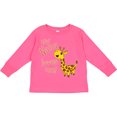 thumbnail image 3 of Inktastic My Nana Loves Me Cute Giraffe Boys or Girls Long Sleeve Toddler T-Shirt, 3 of 5