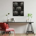 thumbnail image 5 of BCIIG Elephants Wooden Jigsaw Puzzle Vertical Challenging Difficult Wood Puzzles for Adults - Gift for Family Friends 500PCS, 5 of 8