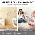 thumbnail image 4 of Organizadores de Cables de Silicona Reutilizables 5 unidades, 4 of 6