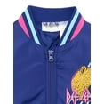 thumbnail image 2 of Def Leppard Girls’ Graphic Bomber Jacket, Sizes 4-16, 2 of 3