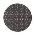 thumbnail image 1 of Cactus Mouse Pad for Computers, Geometrical Design with Flowering Succulent Exotic Plants in Flower Pots and Hearts, Round Non-Slip Thick Rubber Modern Mousepad, 8" Round, Multicolor, by Ambesonne, 1 of 2