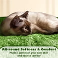 thumbnail image 4 of Yaheetech 62"H Multi Level Cat Tree Tower with Condos, Foam-Padded Perches, Green, 4 of 7