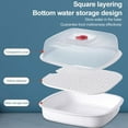 thumbnail image 4 of Upgraded Microwave Oven Steamer, Multifunctional Microwave Heating and Thermal Insulation Steamer Utensils, Microwavable Cookware with Lid and Tray for Cooking Food and Vegetables, 4 of 9