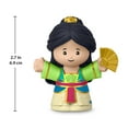 thumbnail image 6 of Disney Princess Mulan Little People Single Character Figure Toddler Toy for Pretend Play, 6 of 6
