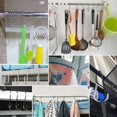 thumbnail image 2 of Paquete de 10 ganchos con forma de acero inoxidable, perchas de Metal, ganchos para colgar para cocina, taller, baño, jardín, 2 of 5