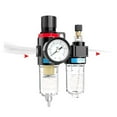 thumbnail image 3 of 1/4 Air Compressor Oil Water Separator Filter Regulator Trap Airbrush Pressure Reducing Valve, 3 of 7