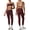 Purple, variant on PISONIC Women's Workout Sets 2 Piece - Seamless Cross Yoga Leggings and Sports Bra Gym Outfits Activewear Matching Set