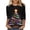 Black, variant on DDAPJ pyju Christmas Shirts for Women Plus Size 3/4 Sleeve T-Shirts Funny Christmas Tree Printed Graphic Tees Tops Gifts for Women Red XXL