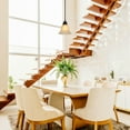 thumbnail image 2 of Kiven H-Type track lighting pendants Adjustable Height,1-Light Modern Brown Frosted Glass h track pendant lights,Decorative Track Lighting Fixture for Kitchen Island Hallway TB3503, 2 of 6