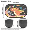 thumbnail image 7 of Yuyamidu Dinosaur Auto Window Sunshades Space Car Window Shades 2 Pack Car Window Sun Shades Easy to Install Sunshade for Car Window Baby Block UV Ray, Lighting and Glare, 7 of 7
